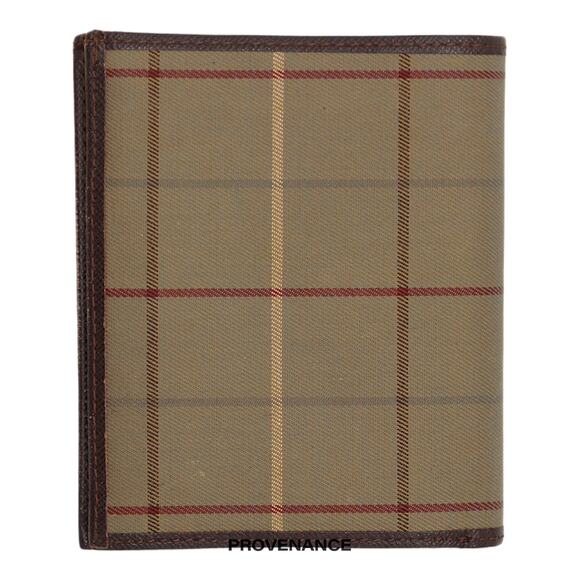 🔴 Burberry Horizontal Bifold Wallet - Vintage Check - Picture 6 of 7